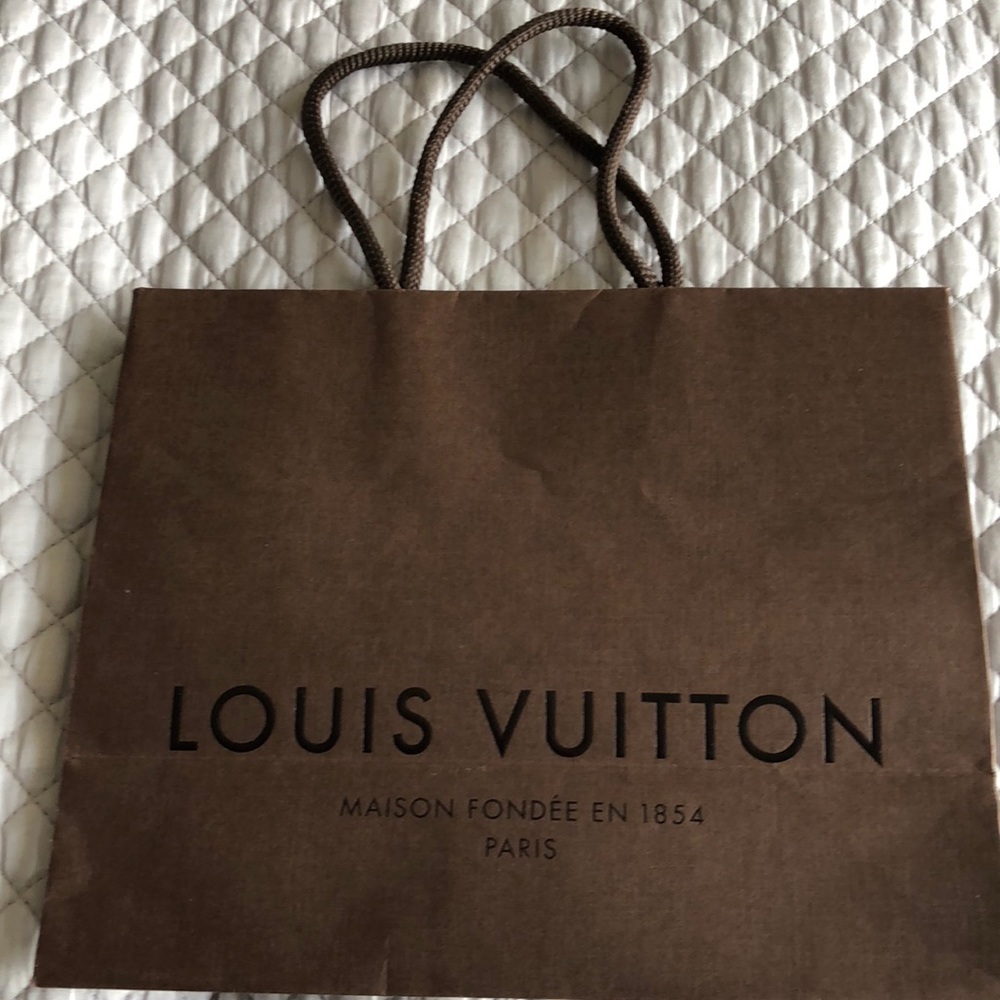 Louis Vuitton shopping bag